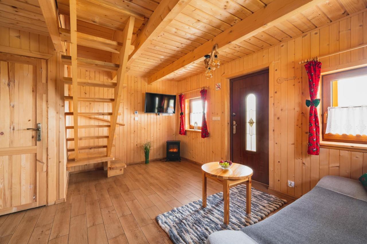 Domki Gorce Klikuszowa Sauna Jacuzzi Exterior photo